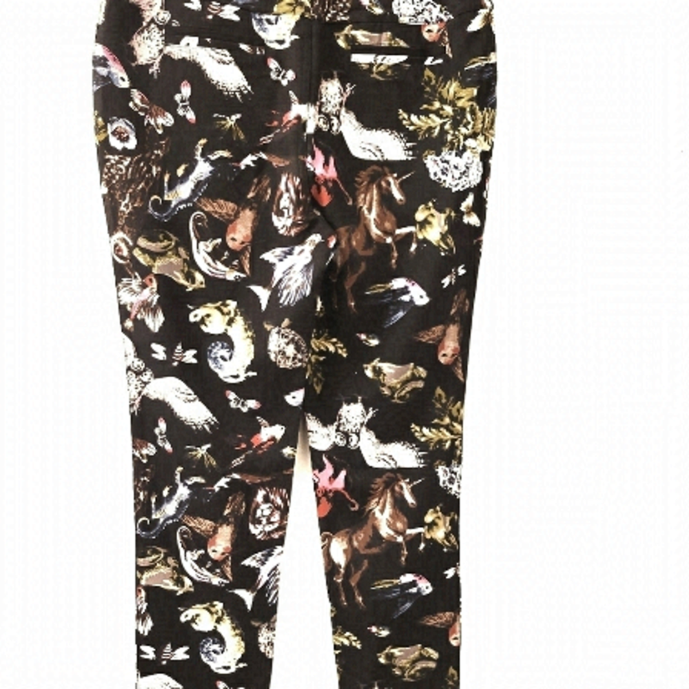 MULTI Colour Straight Cut Pants